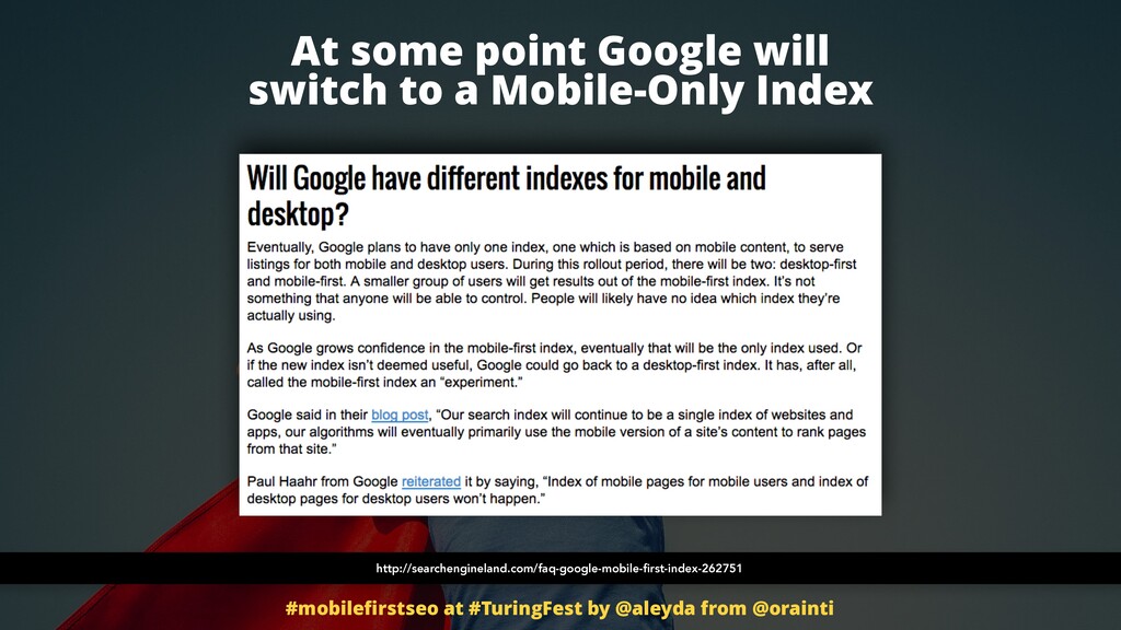 SEO in a Mobile-First Index: What Marketers Need to Know - slide 11