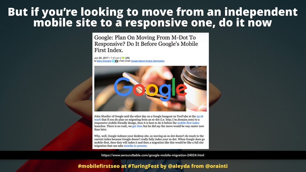 SEO in a Mobile-First Index: What Marketers Need to Know - slide 33