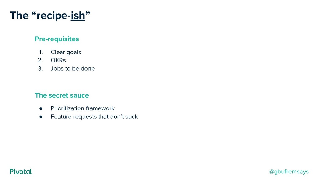 Taming Your Monster: The Art of Saying “No” While Building Products - slide 22
