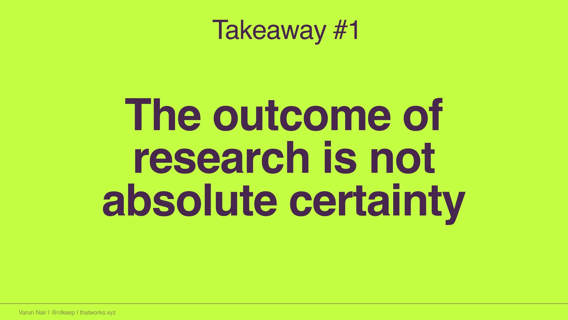 Going From 0 to 1: The Stuff You Don’t Read About - slide 16