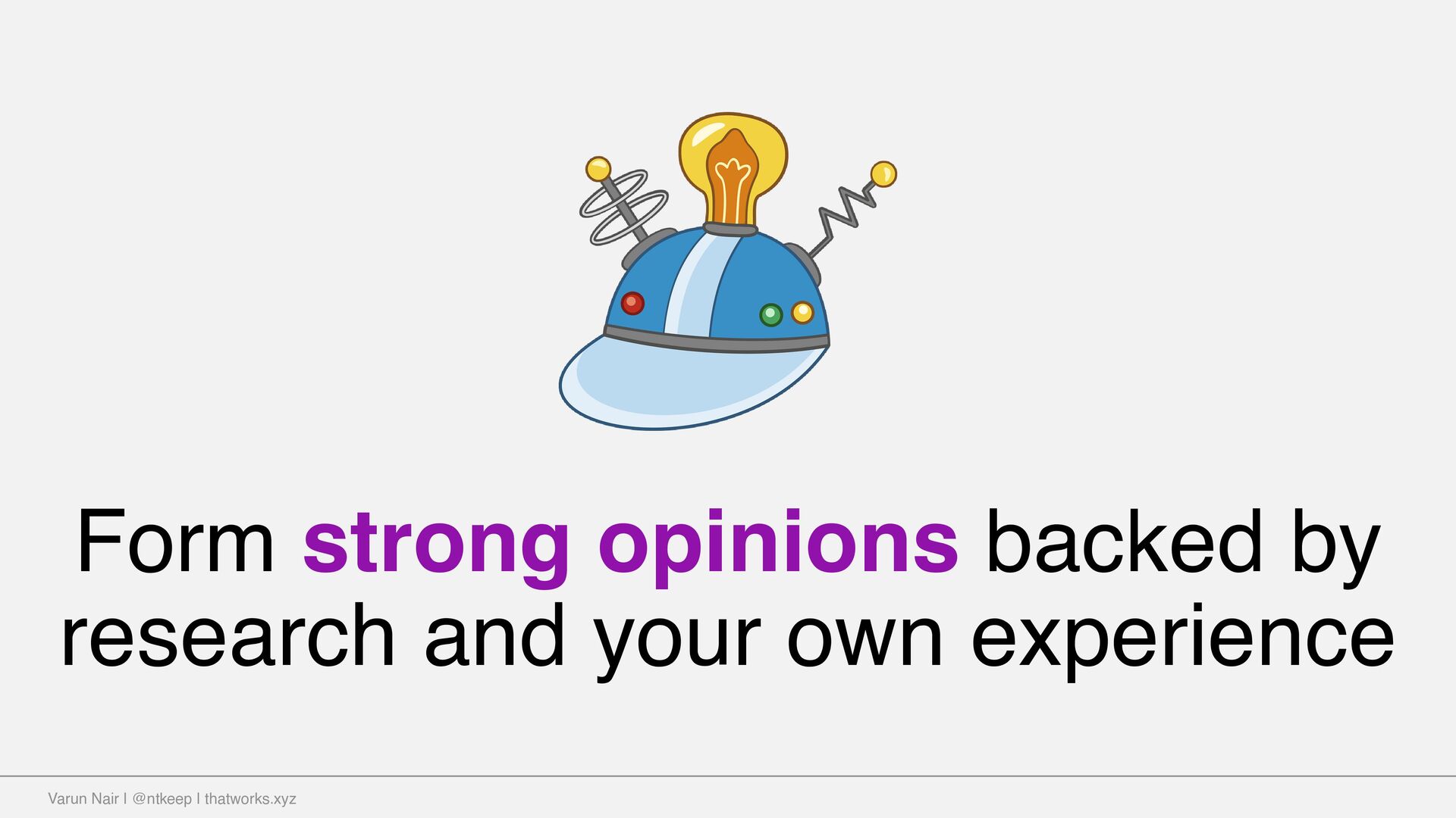 Going From 0 to 1: The Stuff You Don’t Read About - slide 17