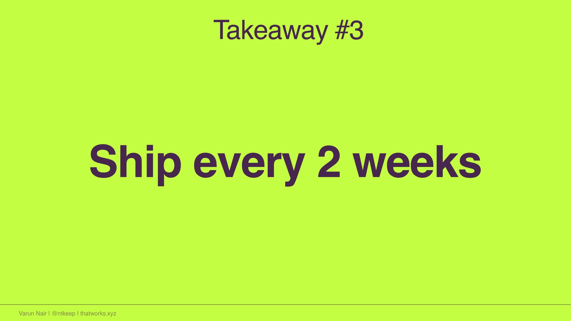 Going From 0 to 1: The Stuff You Don’t Read About - slide 38