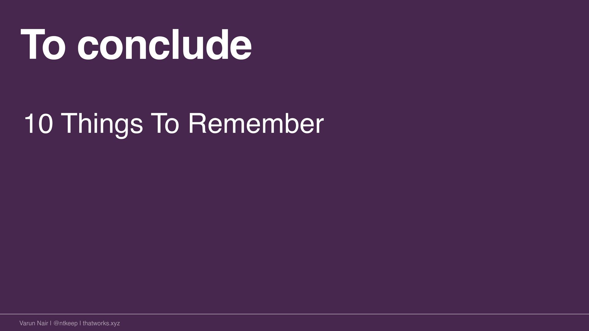 Going From 0 to 1: The Stuff You Don’t Read About - slide 53
