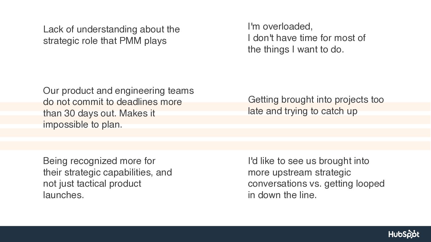 Scaling Up: Product Marketing Lessons from Ten Years at HubSpot - slide 18