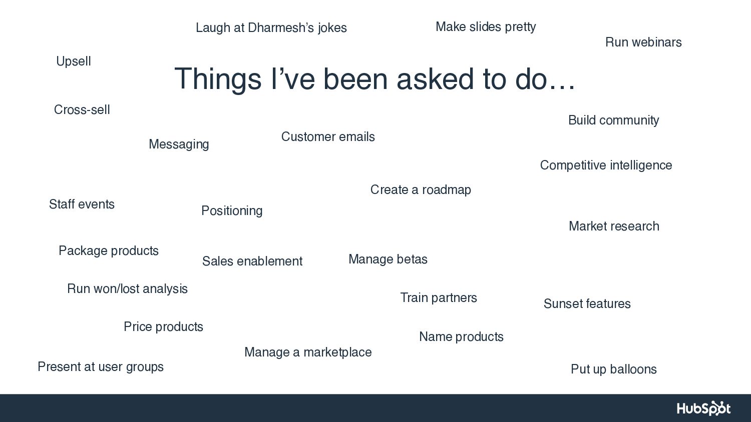 Scaling Up: Product Marketing Lessons from Ten Years at HubSpot - slide 8