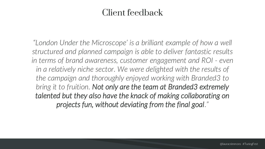 Making the Connection - slide 59