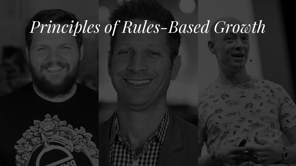 Data-Driven Growth: Lies, Lawyers & Outsized Results - slide 34
