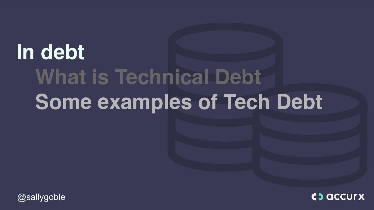 How To Get Out Of (Technical) Debt! - slide 10