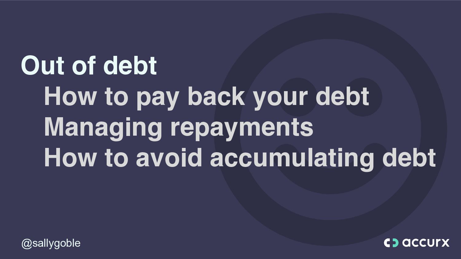 How To Get Out Of (Technical) Debt! - slide 24