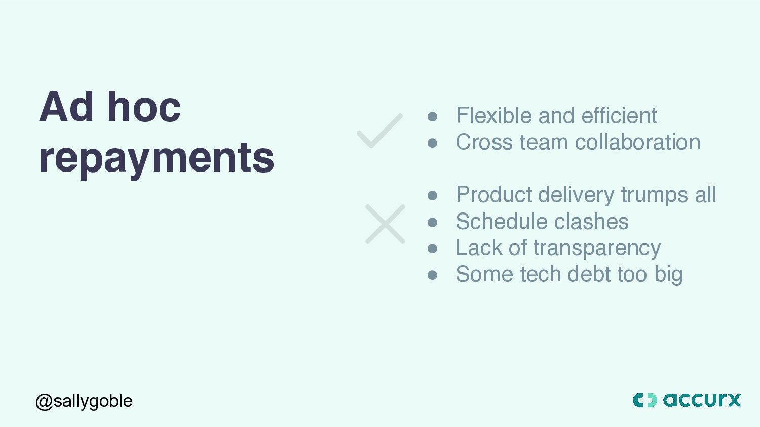 How To Get Out Of (Technical) Debt! - slide 32