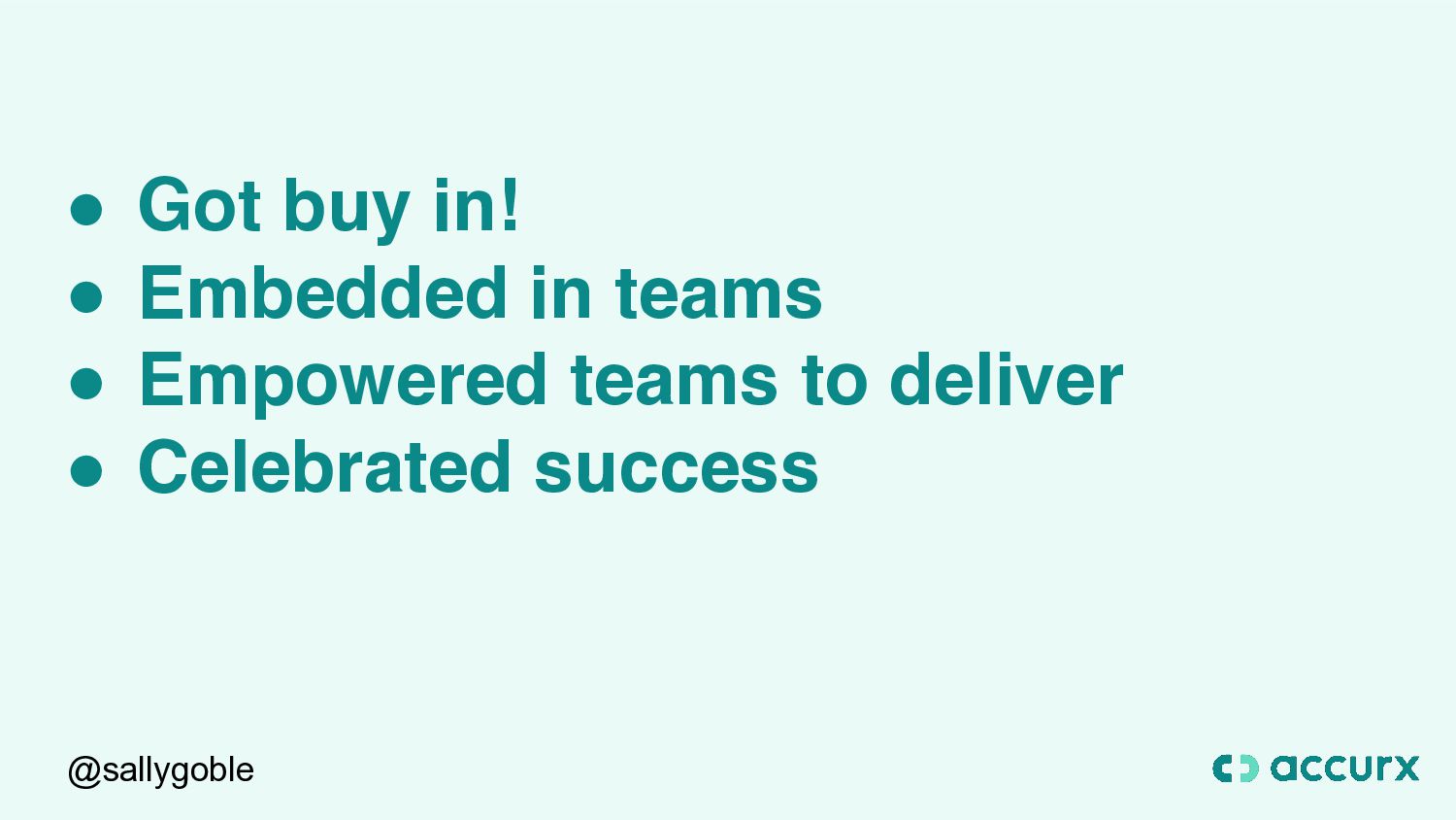 How To Get Out Of (Technical) Debt! - slide 34
