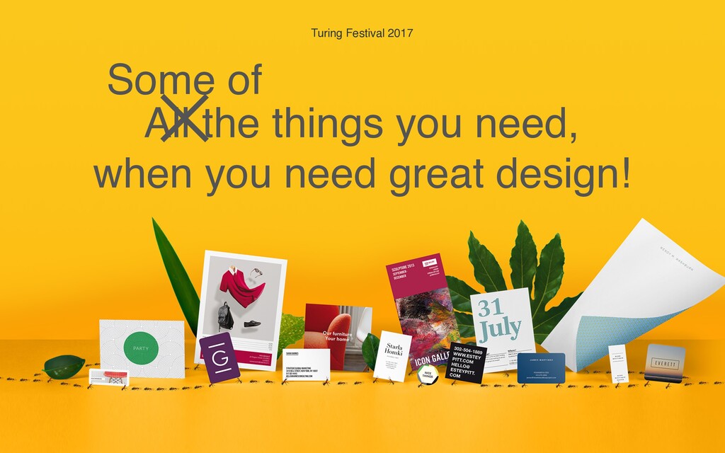 All the Things You Need When You Want Great Design - slide 4