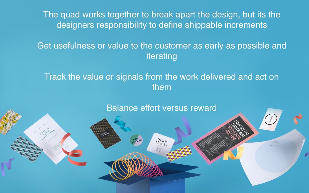 All the Things You Need When You Want Great Design - slide 69