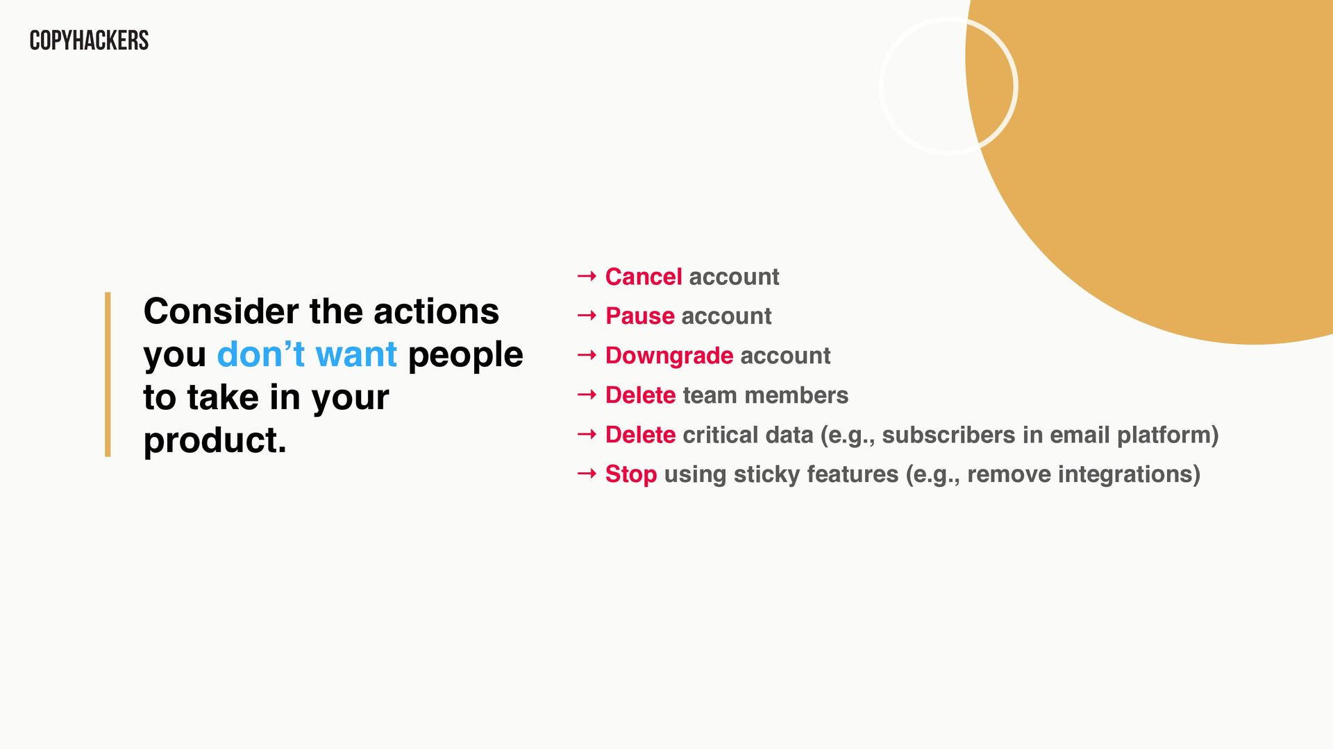 Money Words: Copy That Drives Revenue - slide 47