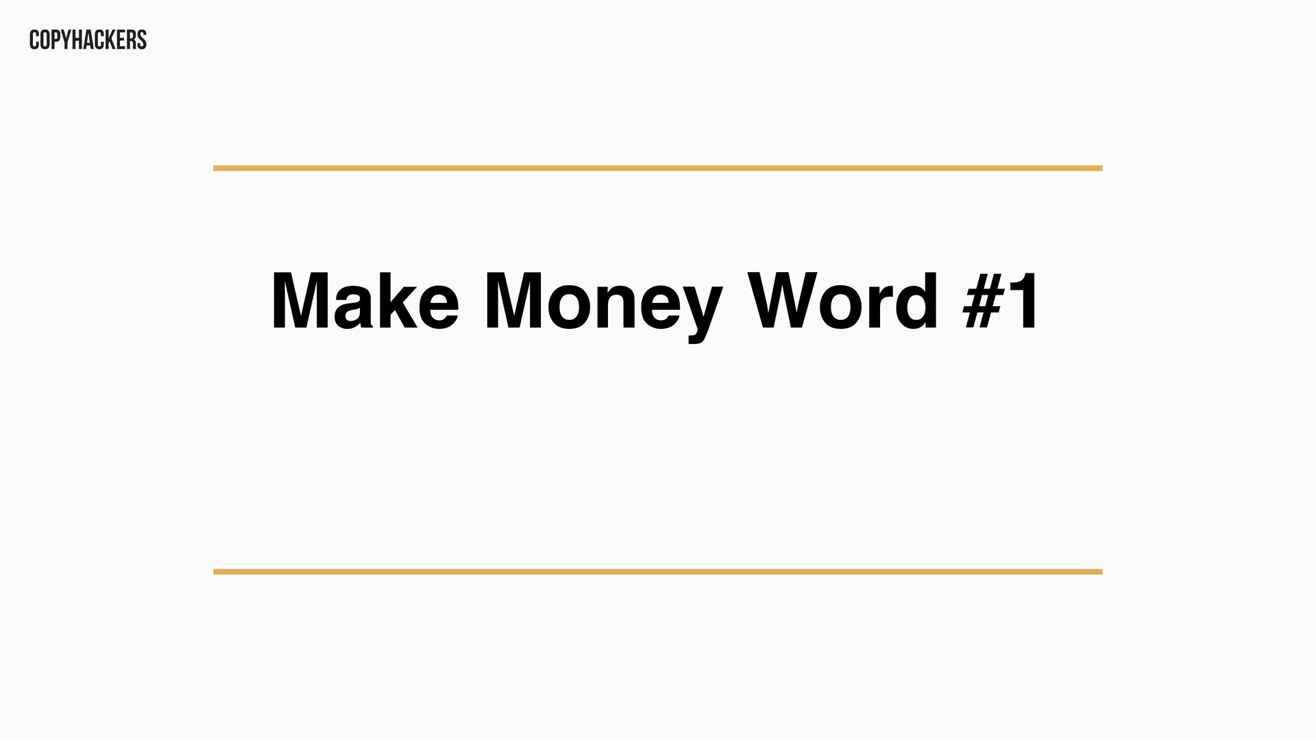 Money Words: Copy That Drives Revenue - slide 55
