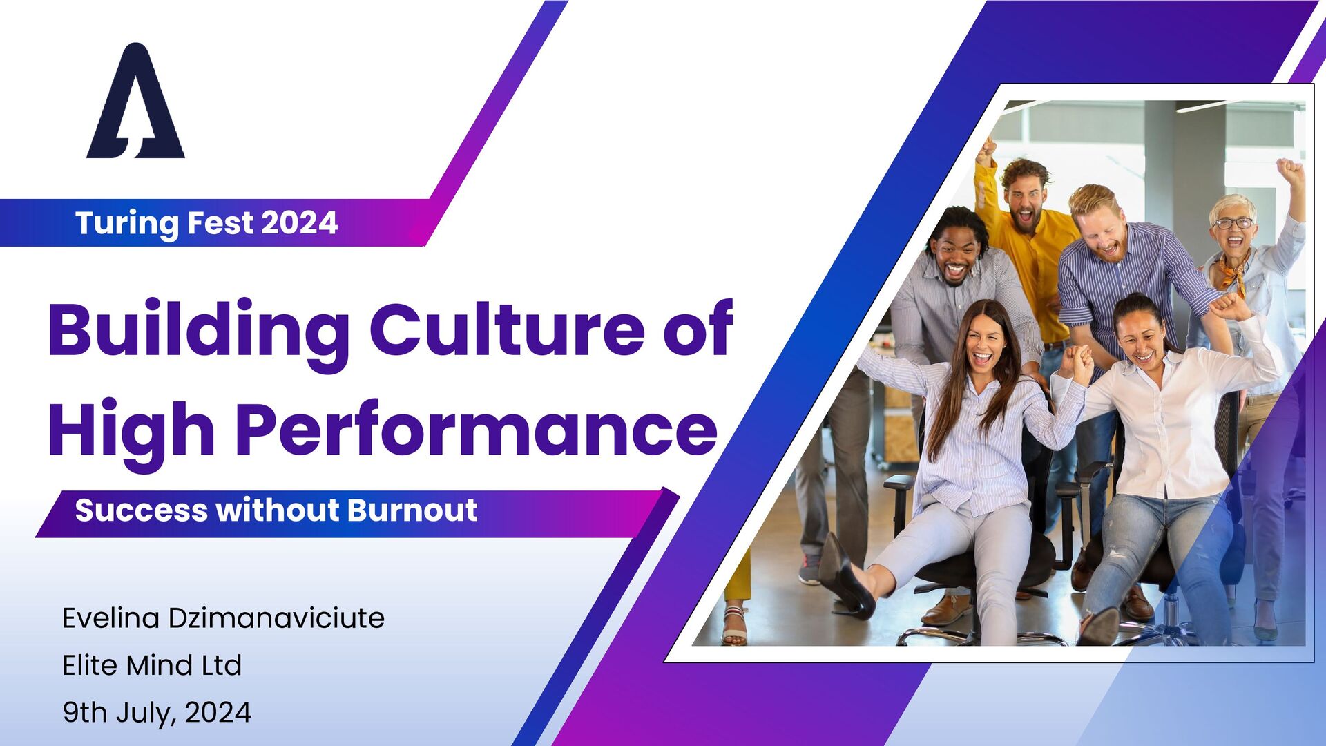 Building a Culture of High-Performance Without Burnout - slide 1