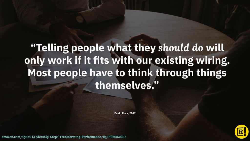 Avoiding Feedback Failure: Brain-Based Techniques For Getting the Best From Your Team - slide 41