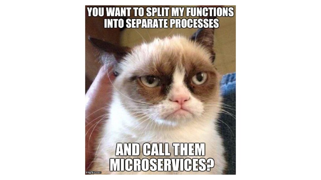 The Road to Microservices and Beyond - slide 28