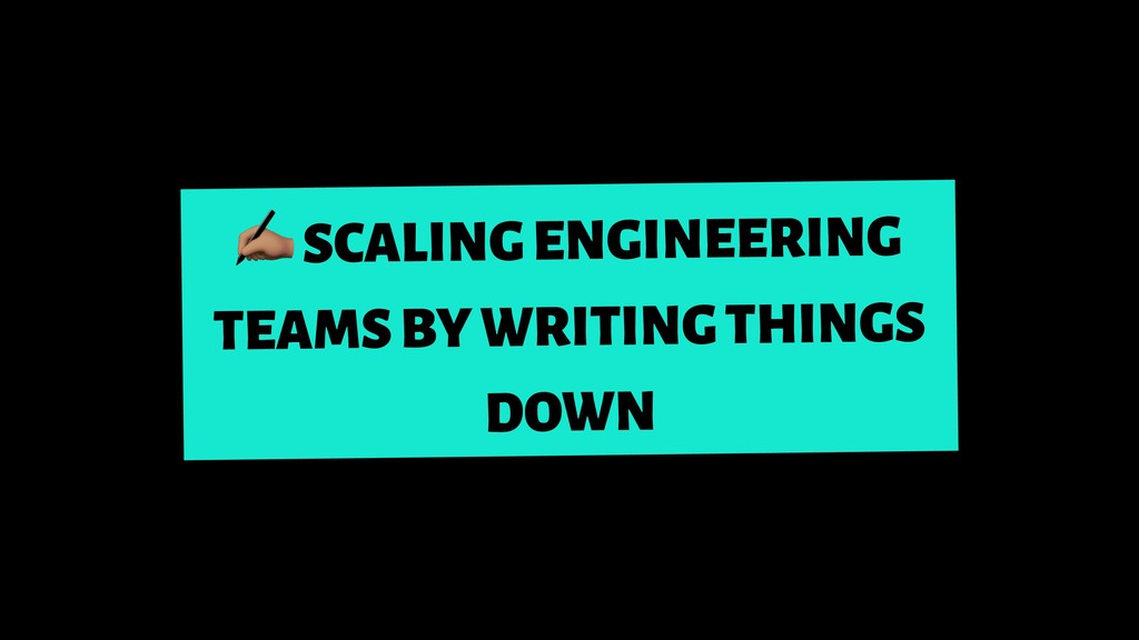 How To Eat A Burrito (And Other Lessons Learned Scaling Engineering Teams) - slide 51