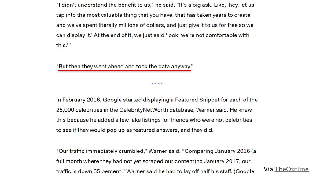 The State of SEO & How to Survive Google's Trojan Horsing of the Web - slide 35