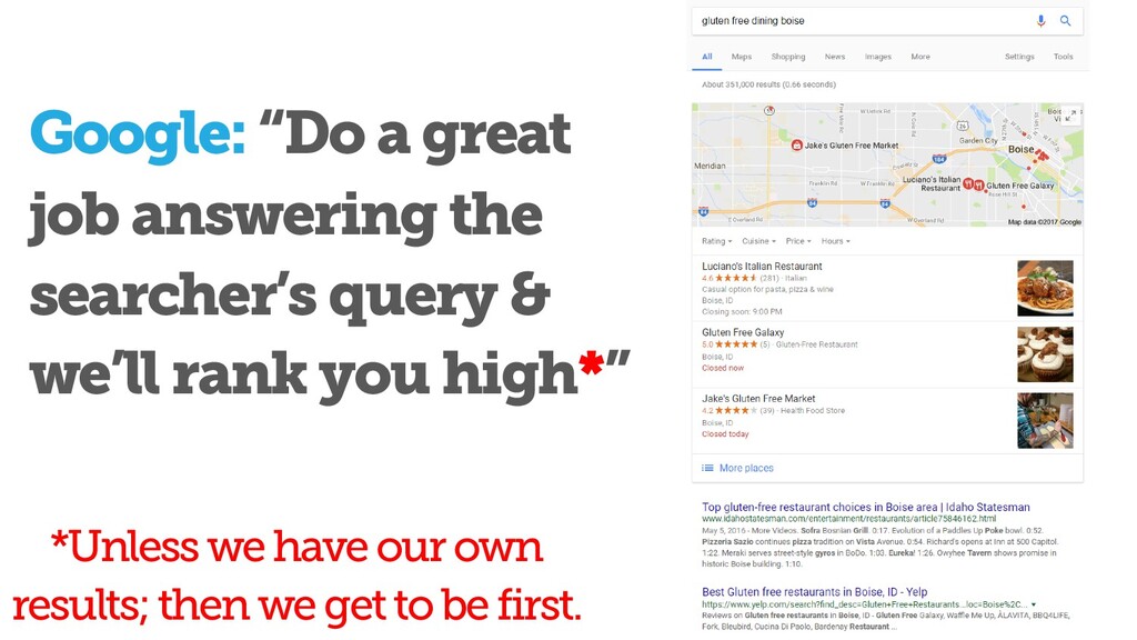 The State of SEO & How to Survive Google's Trojan Horsing of the Web - slide 43