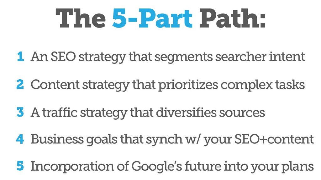 The State of SEO & How to Survive Google's Trojan Horsing of the Web - slide 59