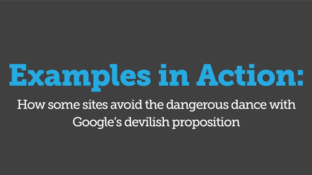 The State of SEO & How to Survive Google's Trojan Horsing of the Web - slide 60