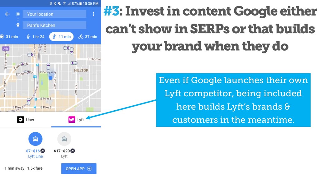 The State of SEO & How to Survive Google's Trojan Horsing of the Web - slide 77