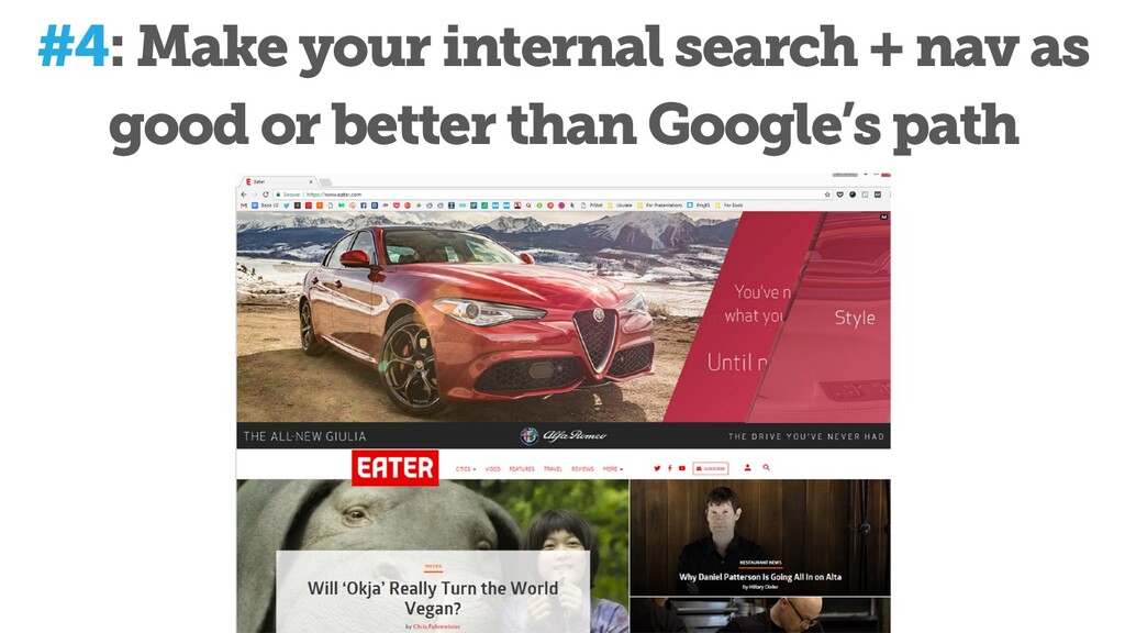 The State of SEO & How to Survive Google's Trojan Horsing of the Web - slide 79