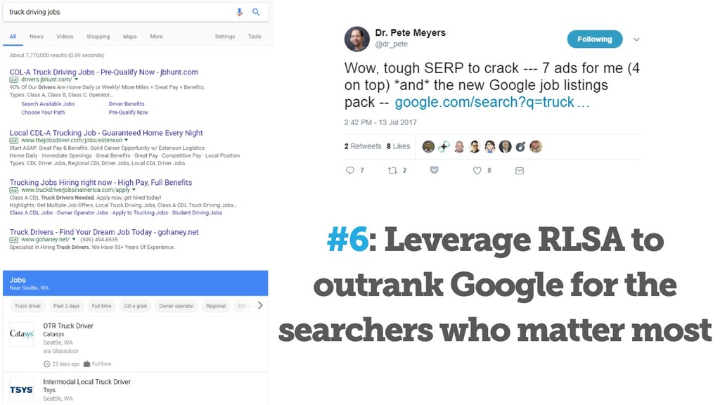 The State of SEO & How to Survive Google's Trojan Horsing of the Web - slide 85