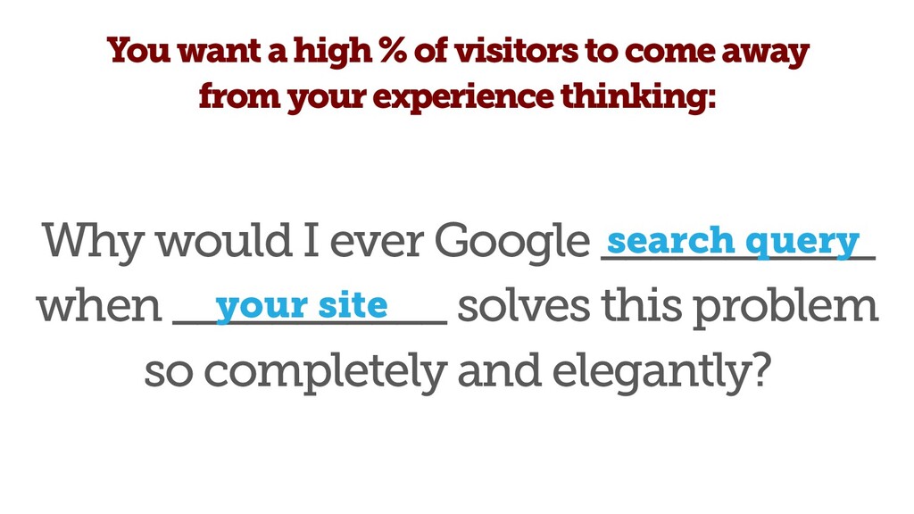 The State of SEO & How to Survive Google's Trojan Horsing of the Web - slide 92