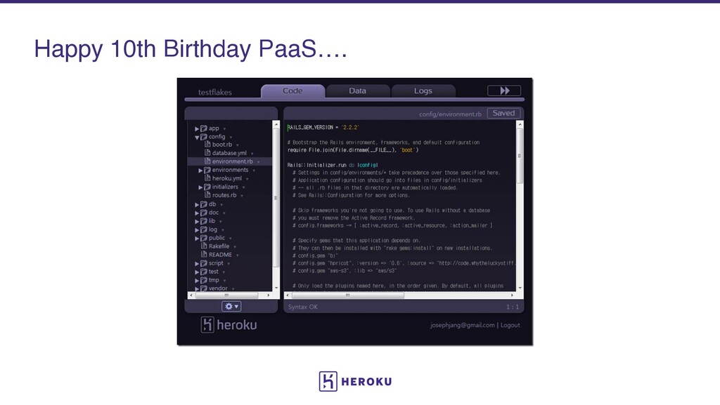 The Second Decade of PaaS: What’s Next for Cloud Development - slide 3