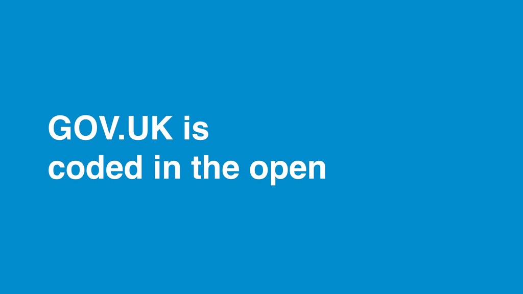 Coding in the Open in Government - slide 10