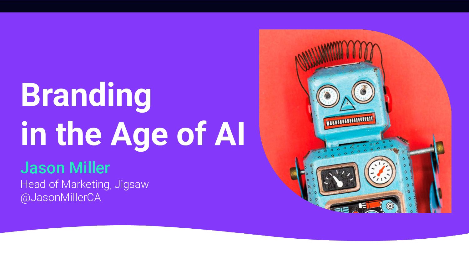 Branding in the Age of AI - slide 1