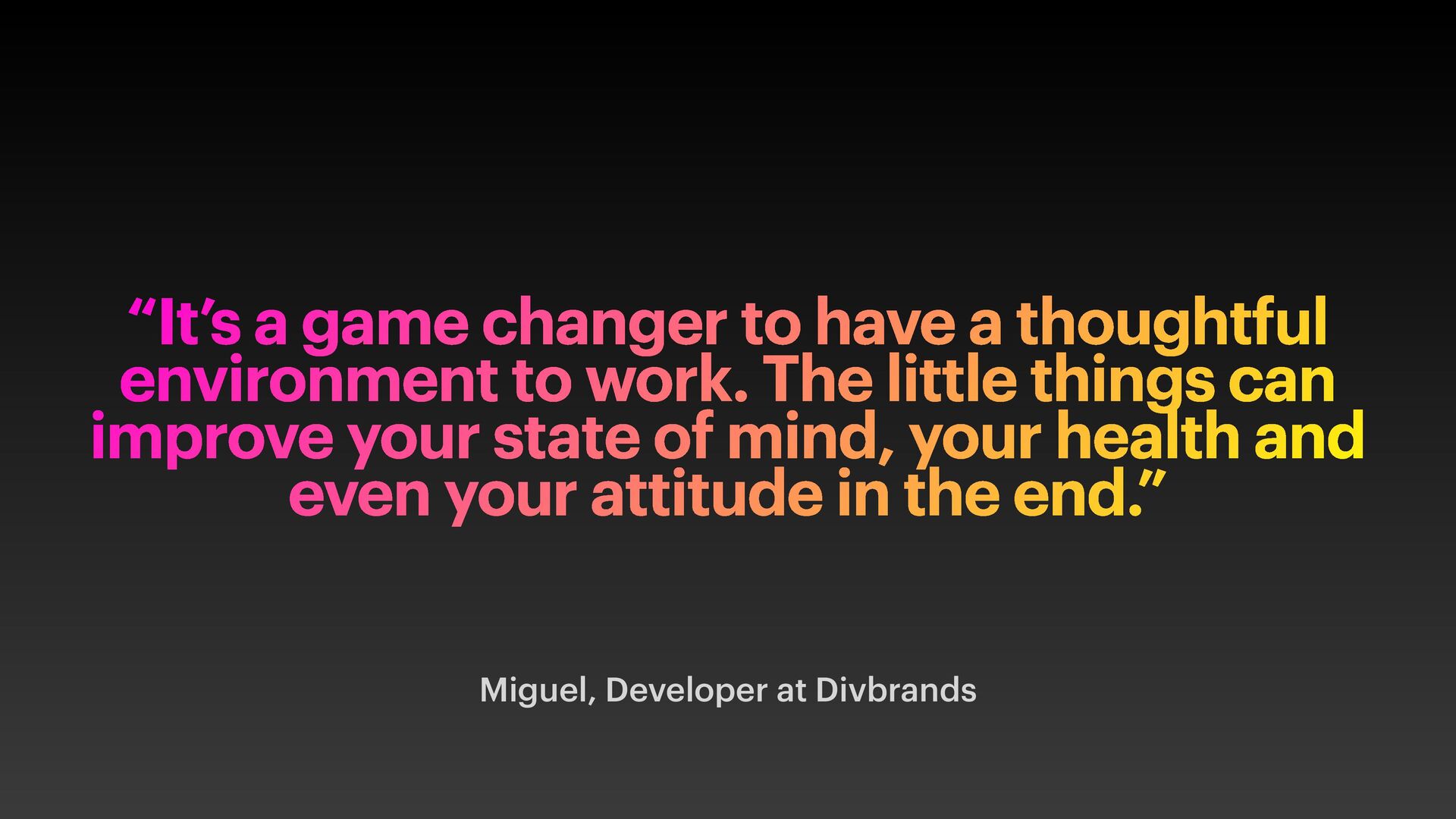 Development Setup: How An Important Part of Your Toolset Is Often Overlooked - slide 13