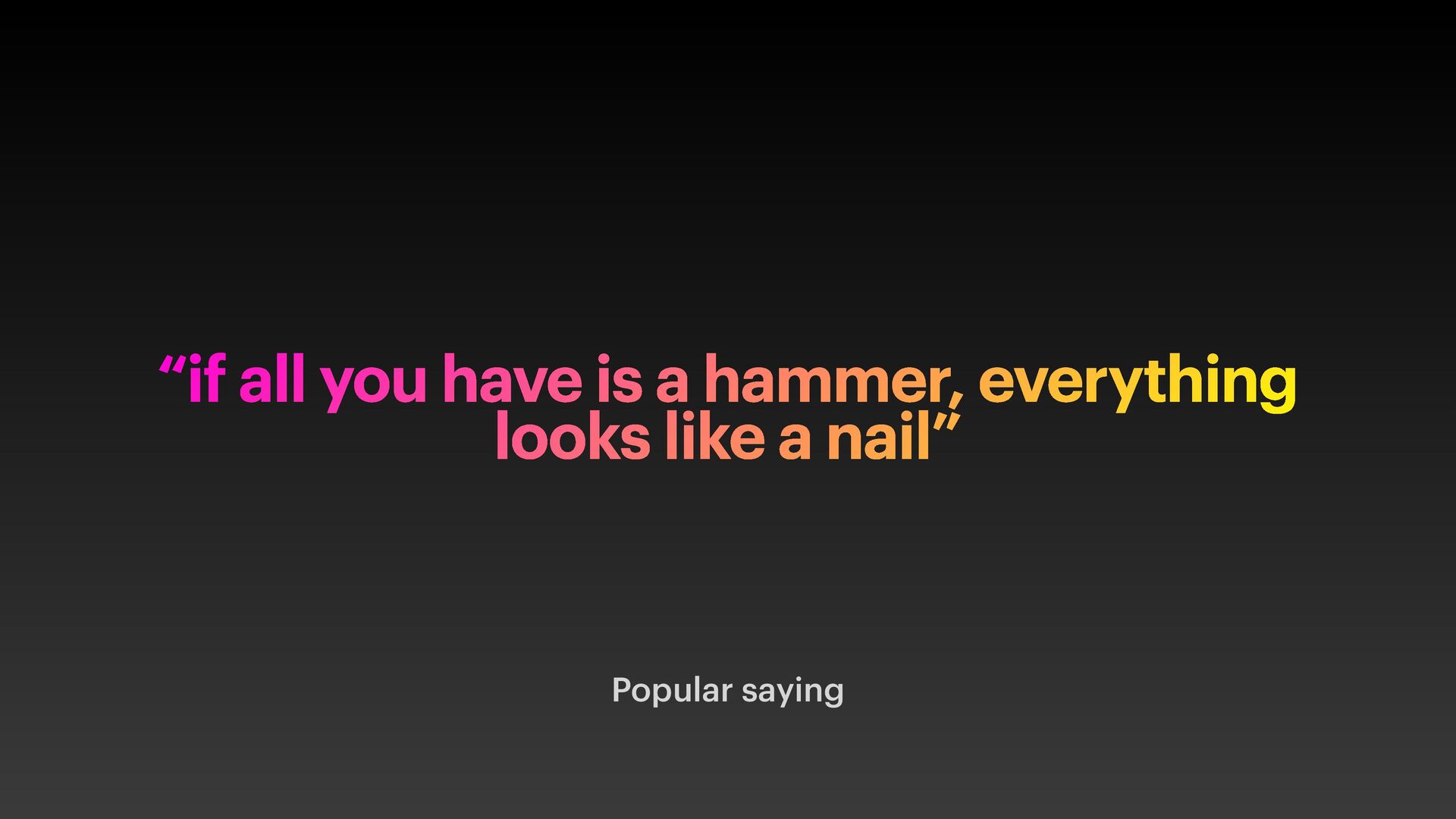 Development Setup: How An Important Part of Your Toolset Is Often Overlooked - slide 5