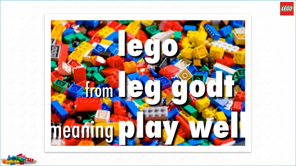 LEGO Design Principles as a Foundation for Future Interactive Play - slide 20