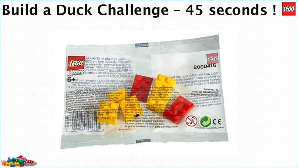 LEGO Design Principles as a Foundation for Future Interactive Play - slide 4