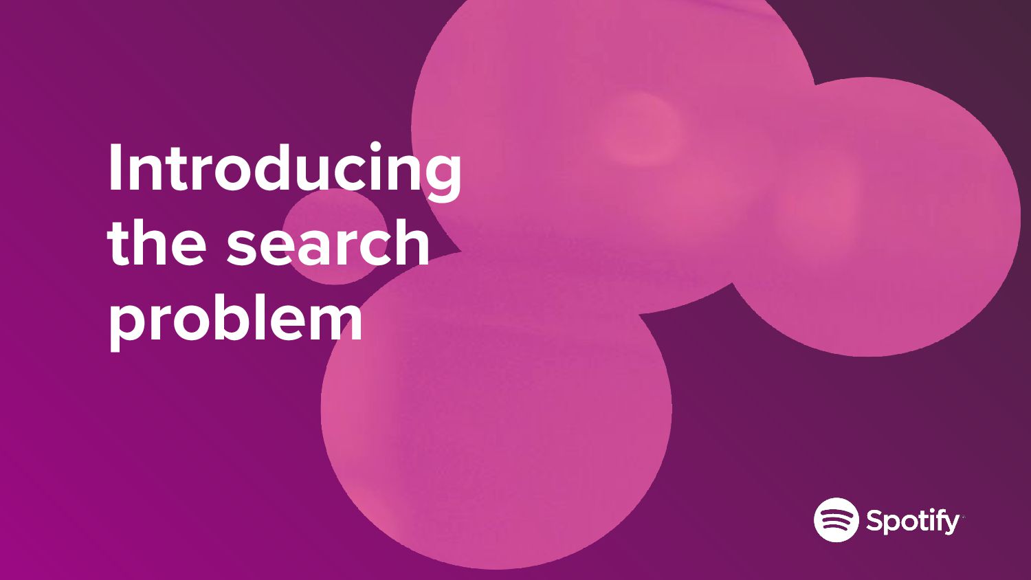 Hello, Is It Me You're Looking For? Improving Spotify Search - slide 3