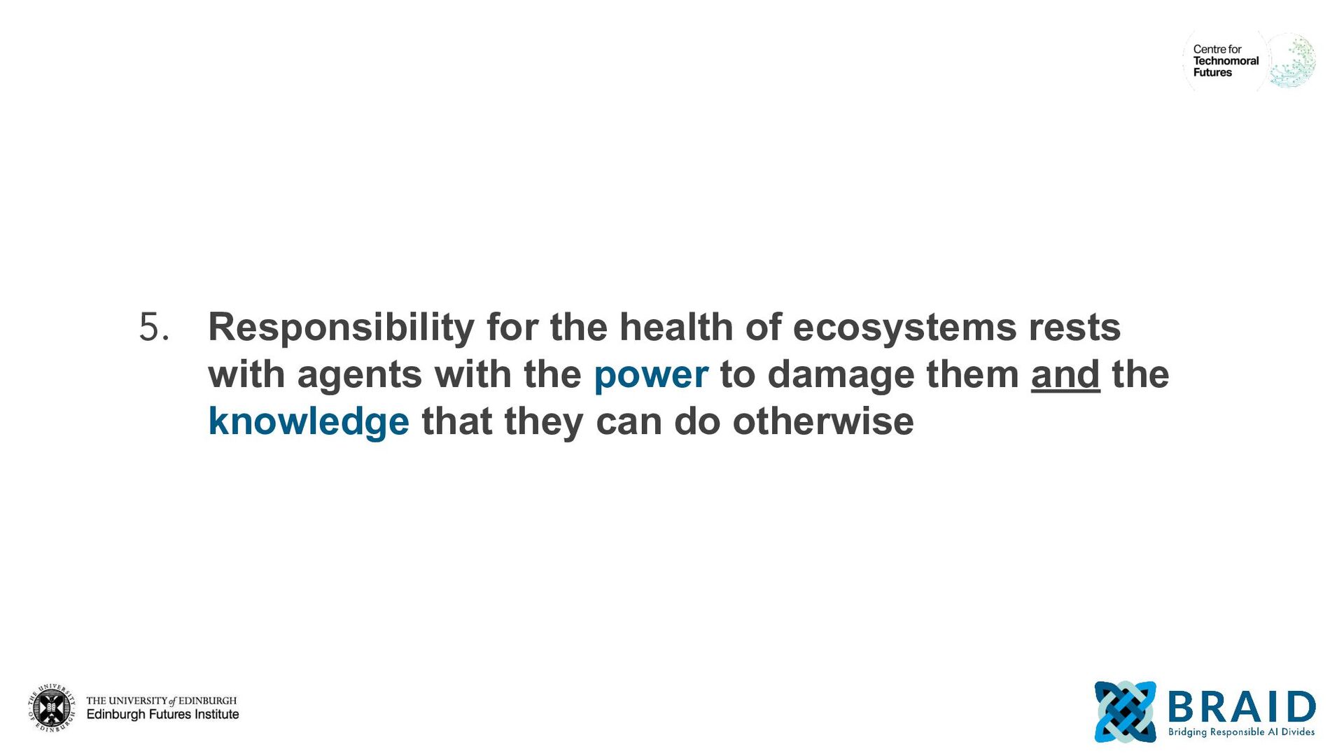 Who is Responsible for ‘Responsible AI’? The Ecologies of a Responsible AI Ecosystem - slide 31