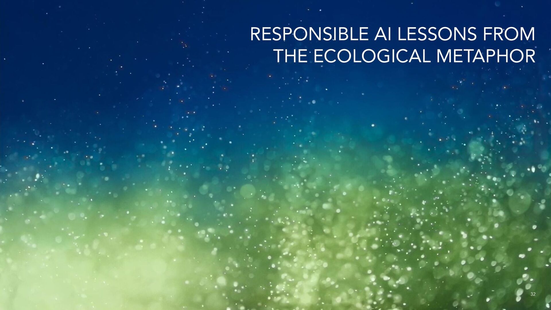 Who is Responsible for ‘Responsible AI’? The Ecologies of a Responsible AI Ecosystem - slide 32