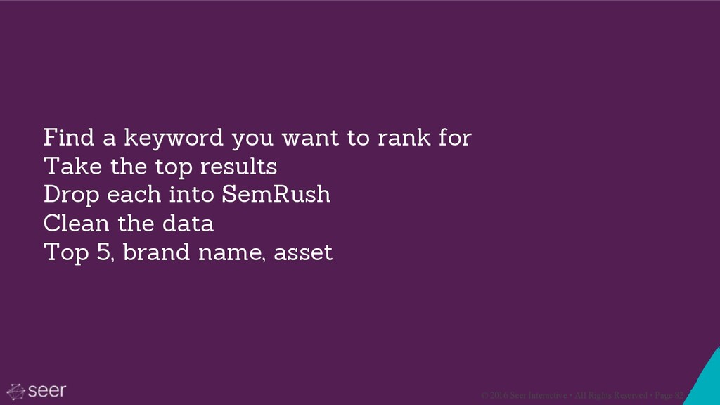 The Human Ranking Algorithm: The People Behind the Queries - slide 82