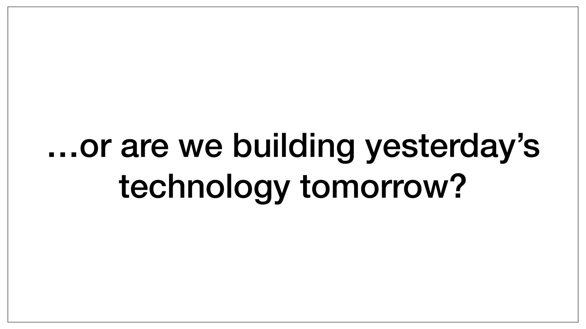 Moving Fast: Why Speed Wins, How Complexity Kills Momentum, and How to Handle This Tension As You Grow - slide 12