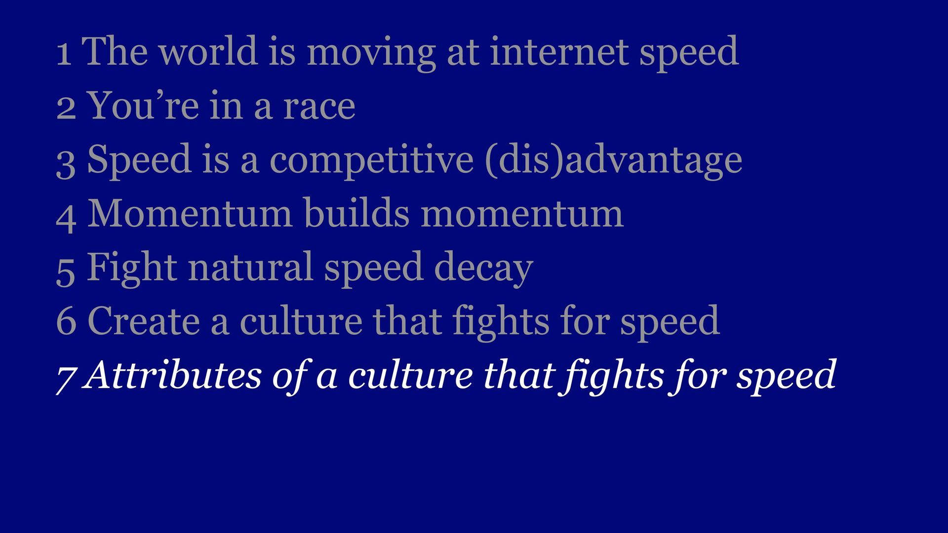 Moving Fast: Why Speed Wins, How Complexity Kills Momentum, and How to Handle This Tension As You Grow - slide 51