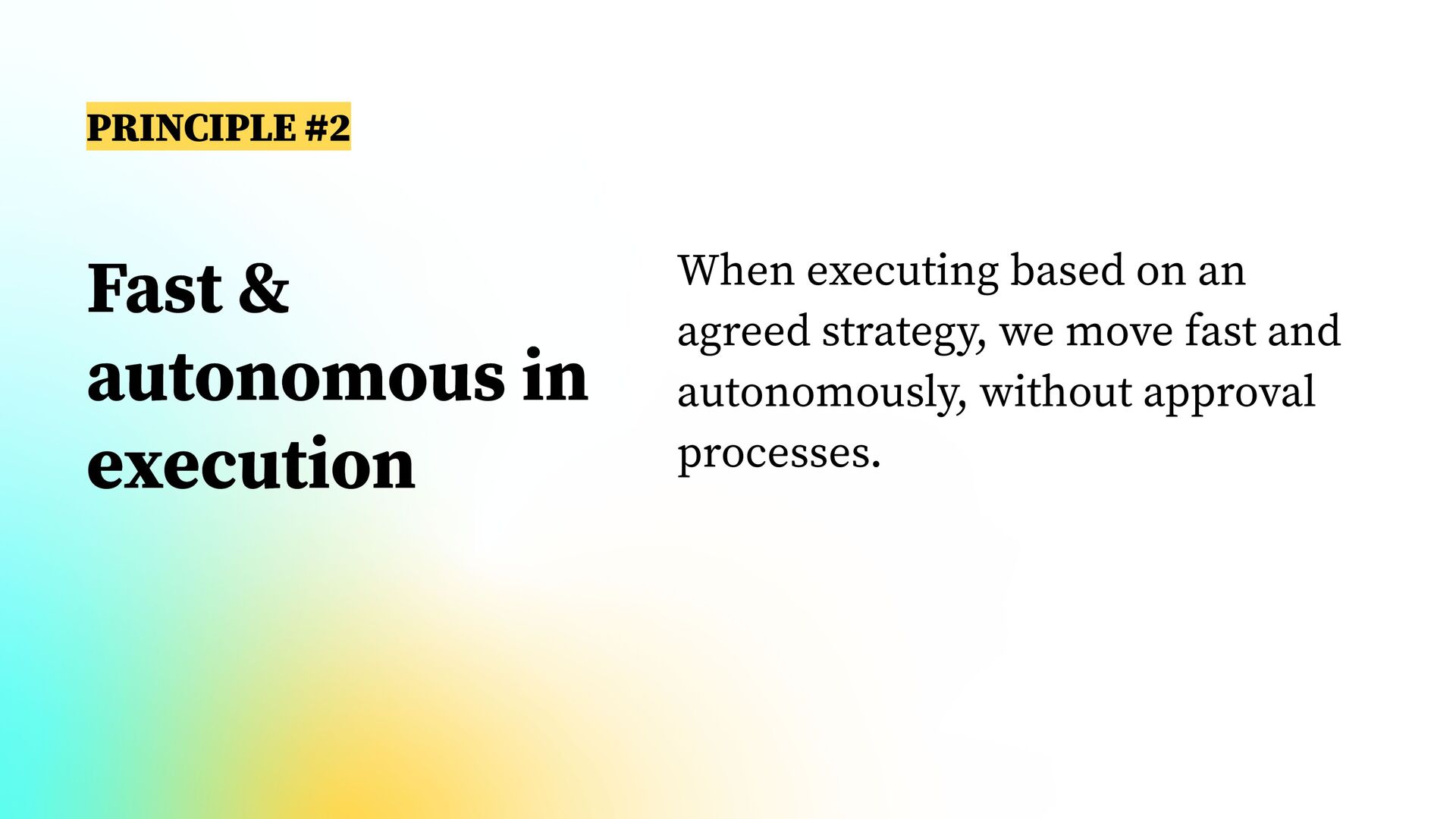 Moving Fast: Why Speed Wins, How Complexity Kills Momentum, and How to Handle This Tension As You Grow - slide 75