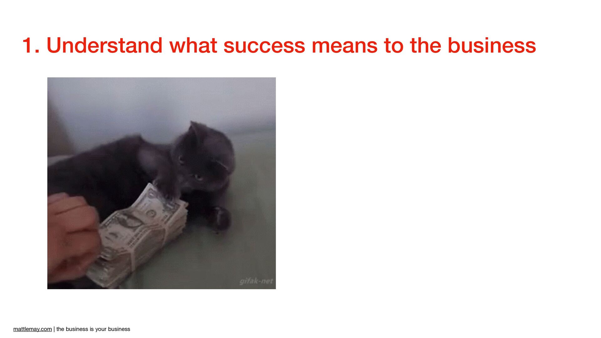 The Business Is Your Business with Matt Lemay - slide 16