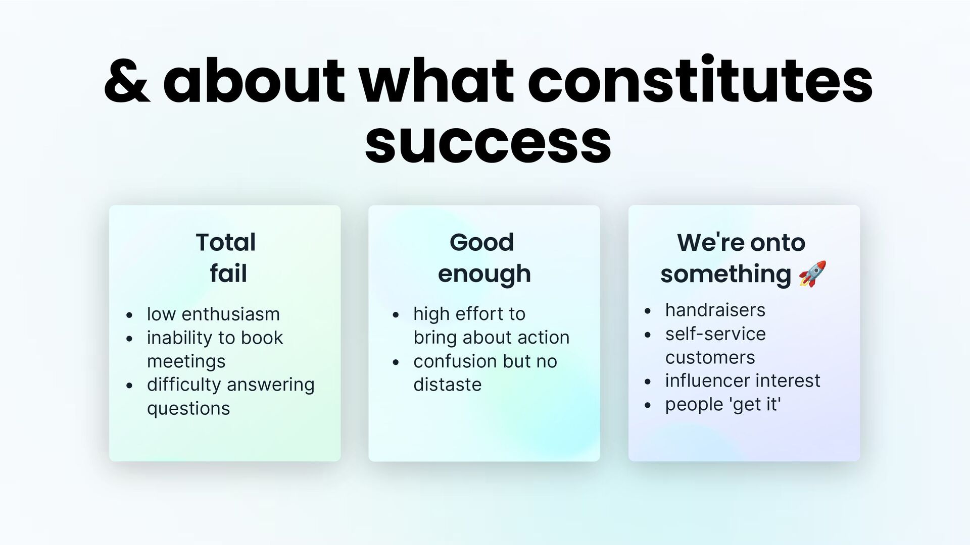 How Product and Sales Can Work Together to Find PMF (& Why We Built a CRM) - slide 22