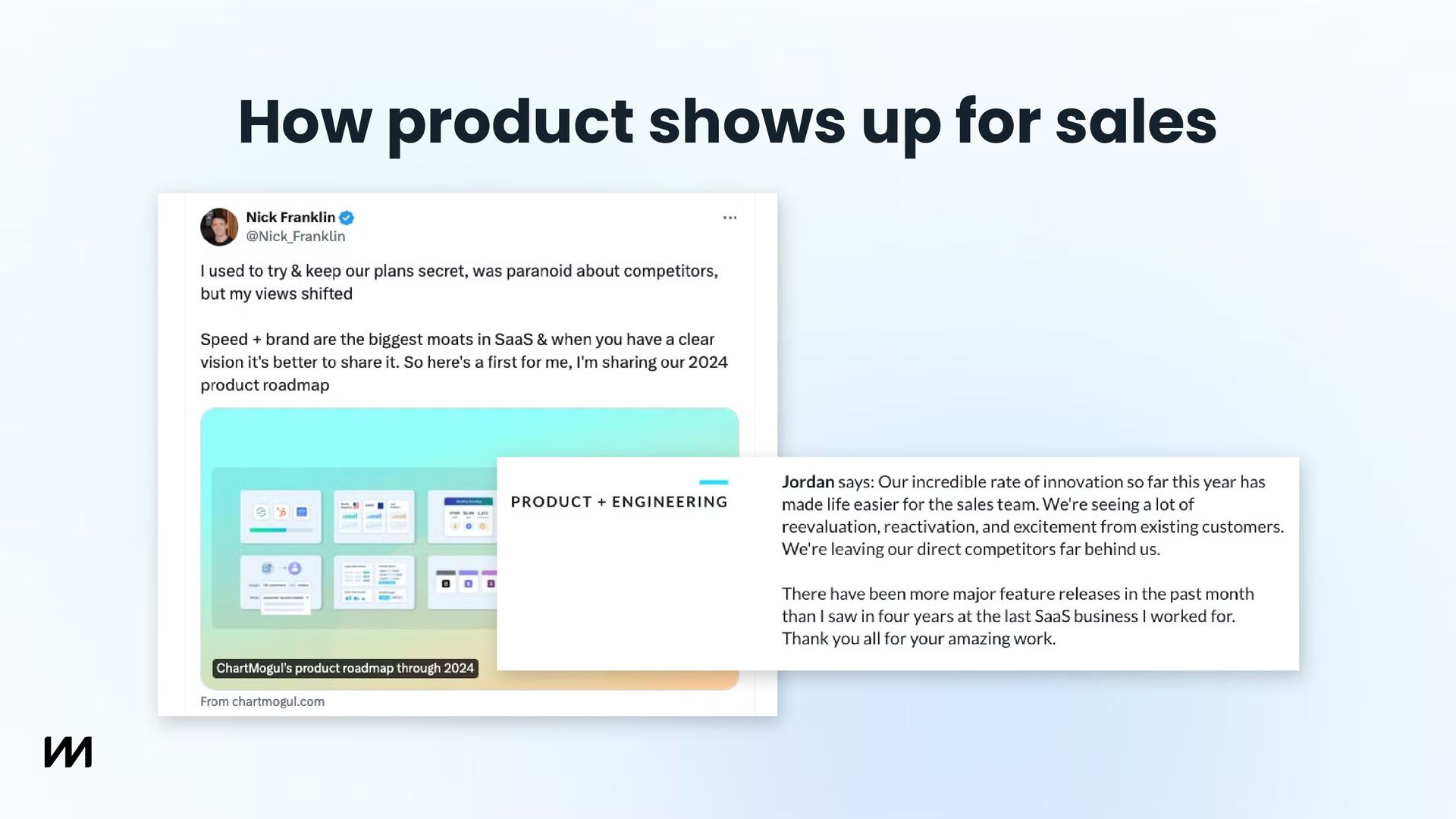 How Product and Sales Can Work Together to Find PMF (& Why We Built a CRM) - slide 36
