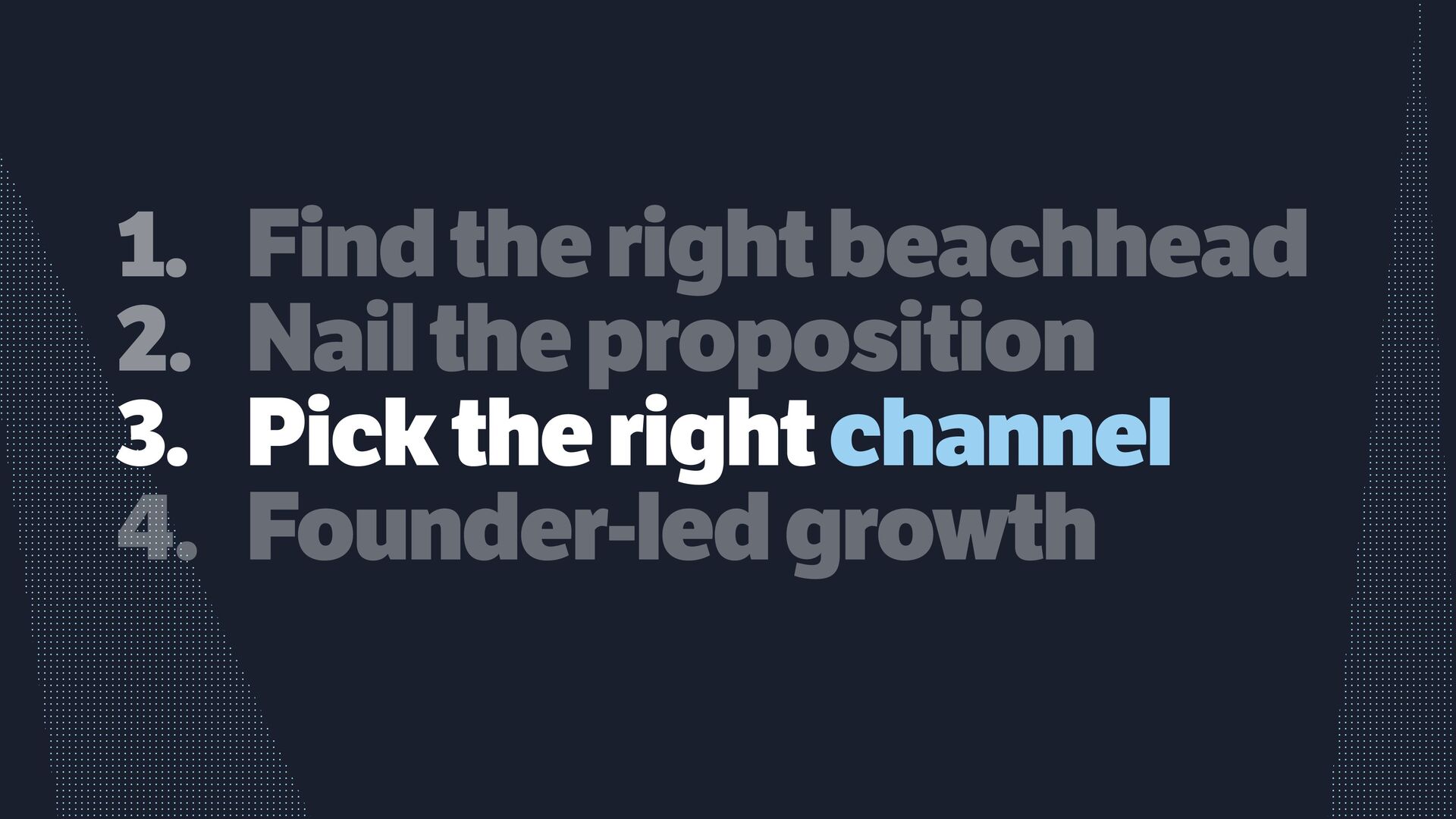 The Growth Equation: 7 Essential Steps to Finding Product Market Fit - slide 36