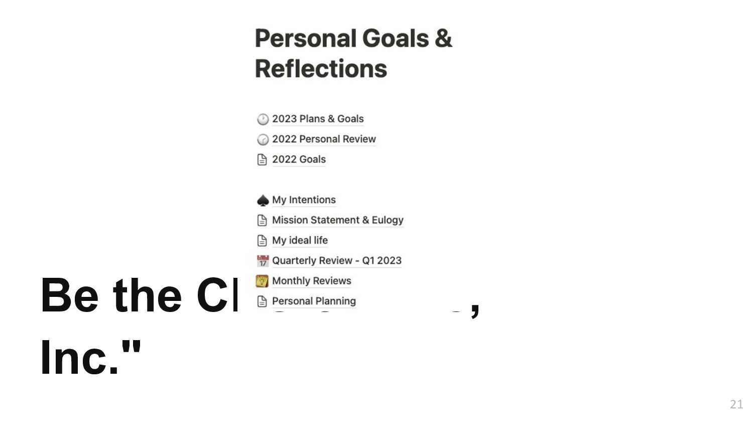 From Burnout to Bliss: Strategies for Sustainable Success in Startups - slide 21